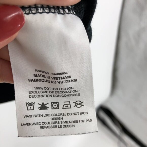 Nike Black Sportswear Short sleeve Tee Spring Break Hybrid  multicolored logo M - Picture 5 of 11